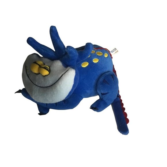 Protonix Plush Advertising Stuffed Animal Bug Dragon Lizard 8" Collectible RARE - Picture 3 of 5